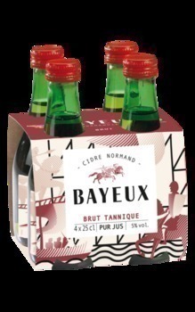 4X25 CIDRE BRUT BAYEUX C6 - Brasserie - Promocash Cherbourg