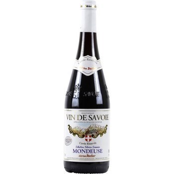 Vin de Savoie Mondeuse Adrien Vacher 12 75 cl - Vins - champagnes - Promocash Charleville