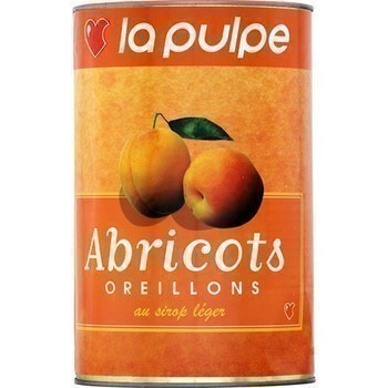 Oreillons d'abricots au sirop lger 2400 g La Pulpe - Epicerie Sucre - Promocash Libourne