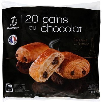 Pains au chocolat x20 - Surgels - Promocash Annecy