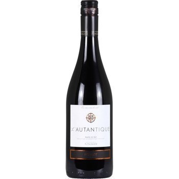 Vin de pays d'Oc Merlot L'Autantique 13 75 cl - Vins - champagnes - Promocash Narbonne