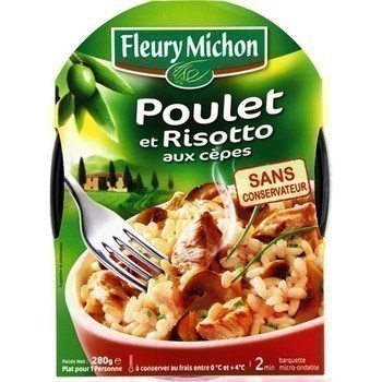 Poulet et risotto aux cpes - Charcuterie Traiteur - Promocash Melun