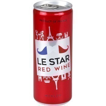 0.25CL IGP RG LE STAR MERLOT - Vins - champagnes - Promocash Boulogne