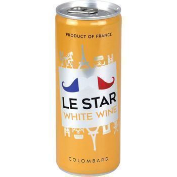 0.25CL IGP BL LE STAR COLOMBAR - Vins - champagnes - Promocash Colombelles
