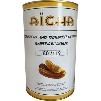 Cornichons au vinaigre 80/119 2,12 kg - Epicerie Sale - Promocash Charleville