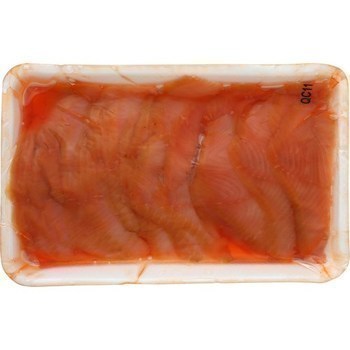 Tranchettes de saumon atlantique fum dcongel 500 g - Saurisserie - Promocash Le Pontet
