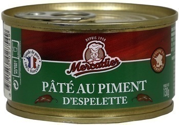 130G PATE PIMENT ESPELETTE MER - Epicerie Sale - Promocash Libourne