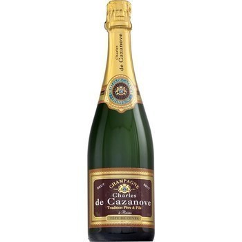 Champagne brut - Tte de Cuve 12 75 cl - Vins - champagnes - Promocash Vendome