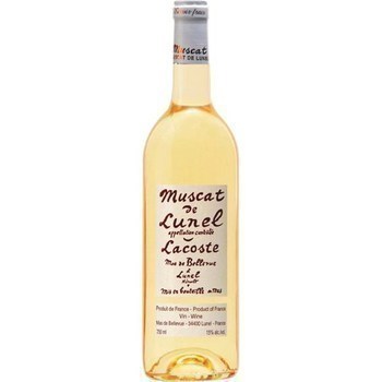 75CL LANG BLC MUSCAT LUNEL ML - Vins - champagnes - Promocash Promocash guipavas