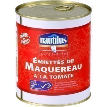 Emietts de maquereau  la tomate 850 g - Epicerie Sale - Promocash Saint Etienne