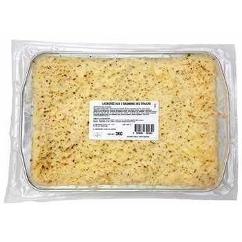 Lasagnes aux 2 saumons frache 3 kg - Charcuterie Traiteur - Promocash PUGET SUR ARGENS