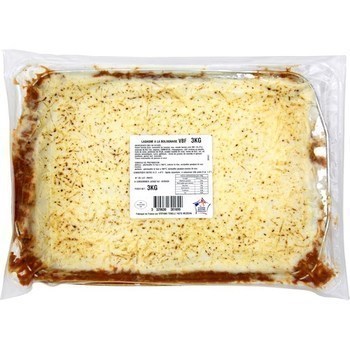Lasagne  la bolognaise 3 kg - Charcuterie Traiteur - Promocash Millau