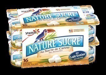 16X125G YAOURT NATURE SUCRE - Crmerie - Promocash Toulouse