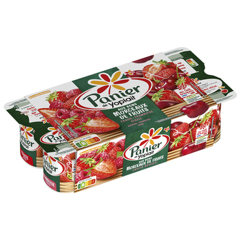 125GX8 PANIER FRUITS ROUGES - Crmerie - Promocash Montlimar