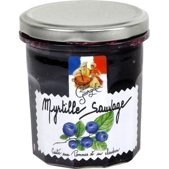 Confiture myrtille sauvage 320 g - Epicerie Sucre - Promocash Le Pontet