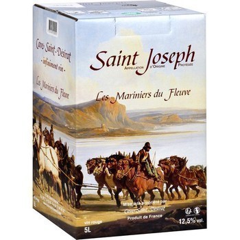 Saint Joseph Les Mariniers du Fleuve 12,5 5 l - Vins - champagnes - Promocash Roanne