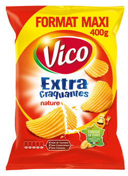 400G CHIPS EXTRA NATURE VICO - Epicerie Sucre - Promocash Colmar