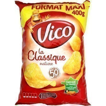 Chips La Classique nature 400 g - Epicerie Sucre - Promocash Millau