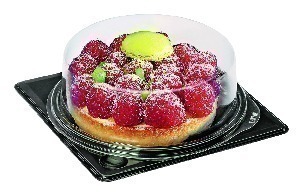 30 PART DESSERT ROND CARO161PN - Bazar - Promocash Lorient