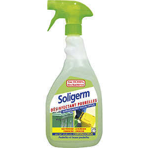 Dsinfectant poubelles Soligerm 750 ml - Hygine droguerie parfumerie - Promocash Montluon