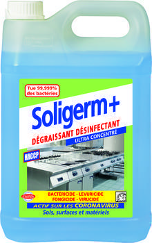 Dgraissant dsinfectant Soligerm+ - Carte Hygine  - Promocash Le Pontet