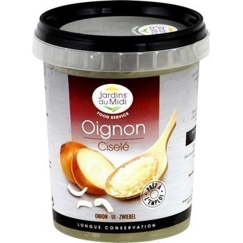 Oignon cisel 450 g - Fruits et lgumes - Promocash Le Pontet