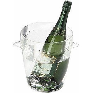 Seau  champagne cristal transparent 190 mm - la pice - Bazar - Promocash Le Mans