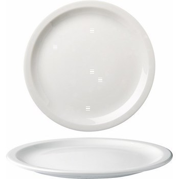 Assiette plate Clery 20 cm 050477 - Bazar - Promocash Roanne