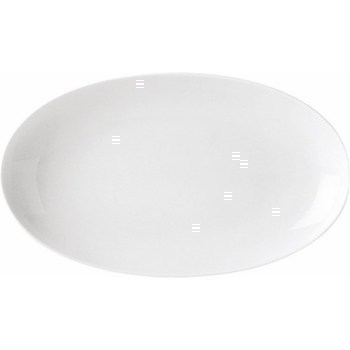 Assiette ovale Fineo 30x17,5 cm 050492 - Bazar - Promocash Narbonne