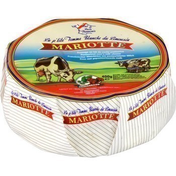 La P'tite Tomme Blanche Mariotte du Limousin 400 g - Crmerie - Promocash Annemasse