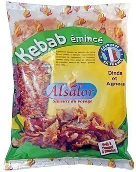 Eminc? de Kebab volaille et agneau halal - Surgels - Promocash Albi