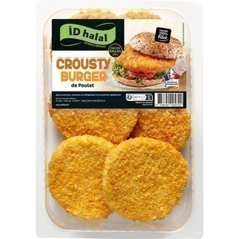 720G CROUSTY BURGER POULET HAL - Boucherie - Promocash Bziers