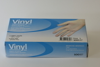 100 GANTS VINYL L TAILLE 8-9 - Bazar - Promocash Promocash Morzine