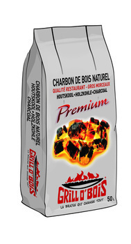 CHARBON BOIS PREMIUM RESTO 50L - Bazar - Promocash Angers