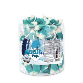 100 SUCETTES TUBO BLUE POP - Epicerie Sucre - Promocash Melun