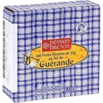 Petits beurres de 10 g au sel de Gurande  x100 - Crmerie - Promocash Le Pontet