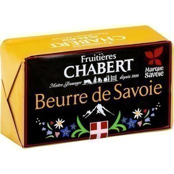 250G BEURRE SAVOIE CHABERT - Crmerie - Promocash Promocash Morzine