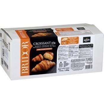 Croissant beurre fin 30x60 g - Surgelés - Promocash Chambéry