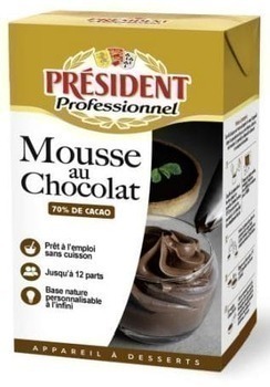 Appareil à mousse au chocolat au chocolat noir 1 l - Crèmerie - Promocash Blois