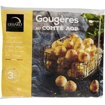 Gougres au Comt AOP pur beurre 430 g - Surgels - Promocash Guret