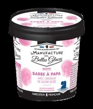 78G GLACE PARFUM BARBE A PAPA - Surgels - Promocash Colmar