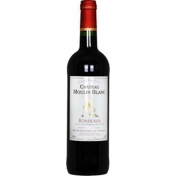Bordeaux 'Cuve Prestige' Chteau Moulin Blanc 12 75 cl - Vins - champagnes - Promocash Saumur