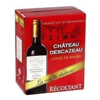 Ctes de Bourg Chteau Descazeau 13,5 3 l - Vins - champagnes - Promocash Aix en Provence