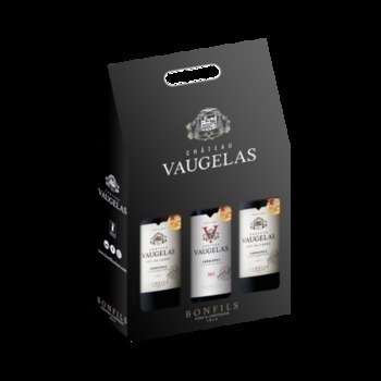 COFFRET 3 BT RG CH. VAUGELAS - Vins - champagnes - Promocash Cherbourg