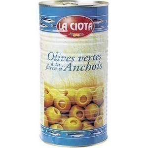 Olives farcies aux anchois LA CIOTAT - la boite 2/1 - Epicerie Sale - Promocash Nancy