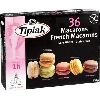 Macarons sans gluten 420 g - Surgels - Promocash Dijon