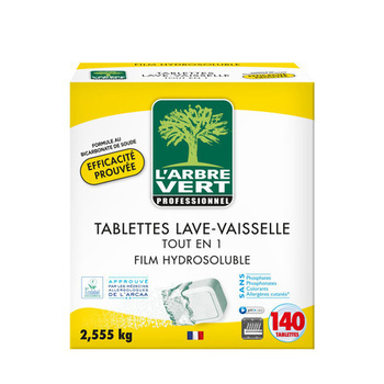 X140 TAB LAV VAISS ARBVPRO - Hygine droguerie parfumerie - Promocash Nancy