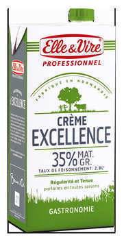 Crme liquide excellence 35 % M.G. - Crmerie - Promocash Vichy
