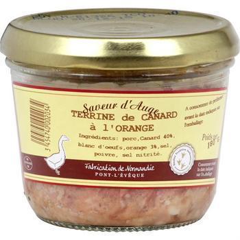 180G TERRINE CND/ORANGE S-AUGE - Epicerie Sale - Promocash Colombelles