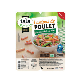 2X100G LARDON POULET ISLA M - Charcuterie Traiteur - Promocash Antony